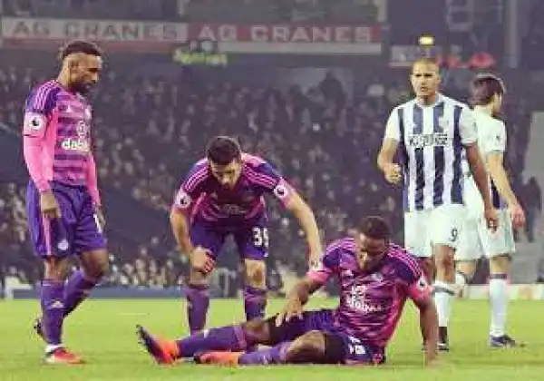Football Star Victor Anichebe Laments About His Knee Injury